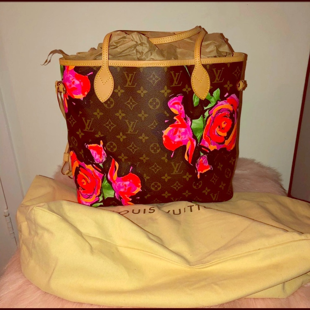 ✨MINT✨LV Limited  Edition Stephen Sprouse Roses mm